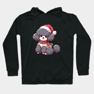 Cute Christmas Poodle Hoodie